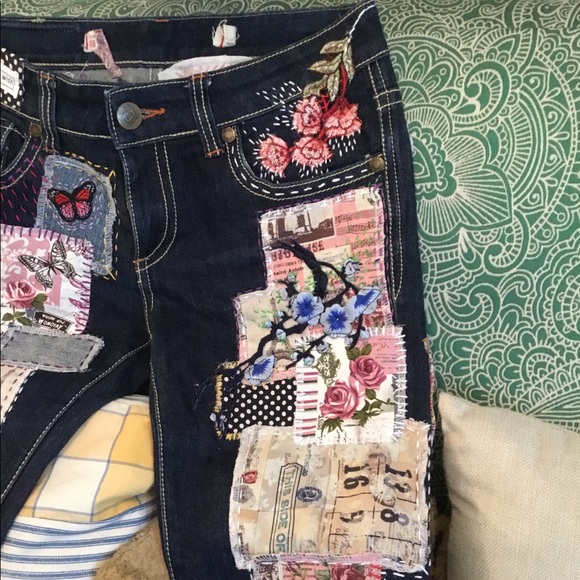 CUSTOM MADE JEANS “MY QUEENS WISH” ON ETSY - Picture 5 of 7